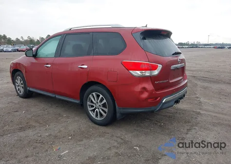 2015 Nissan Pathfinder Sl from USA, damaged, VIN 5N1AR2MN1FC615753